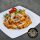 Rigattoni csípős bolognai raguval