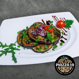   Melanzane Grigliate / Grillezett padlizsán friss fűszerekkel
